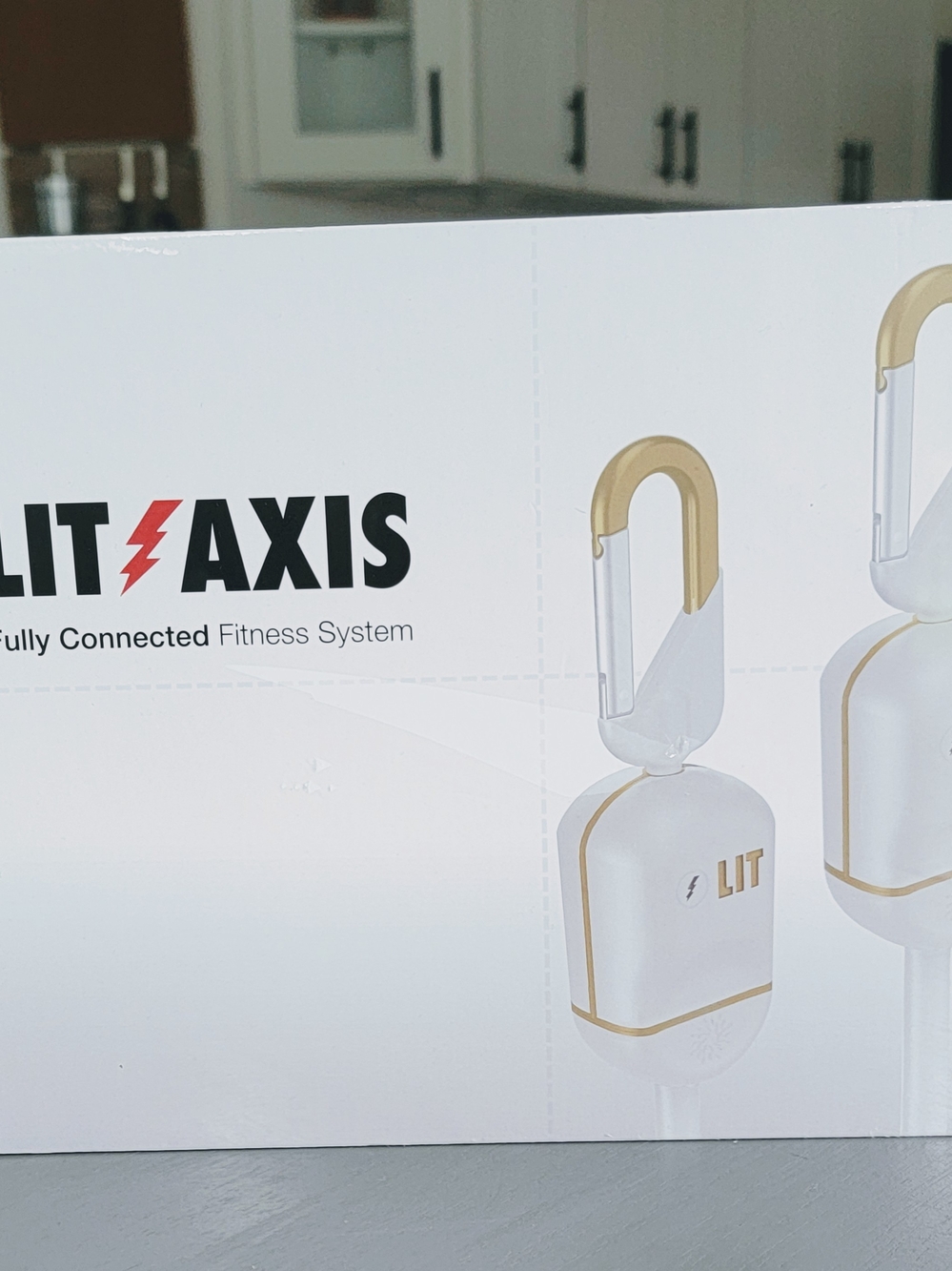 NIB LIT AXIS Smart Home Gym Kit 🏋️♂️💪 Pearl White